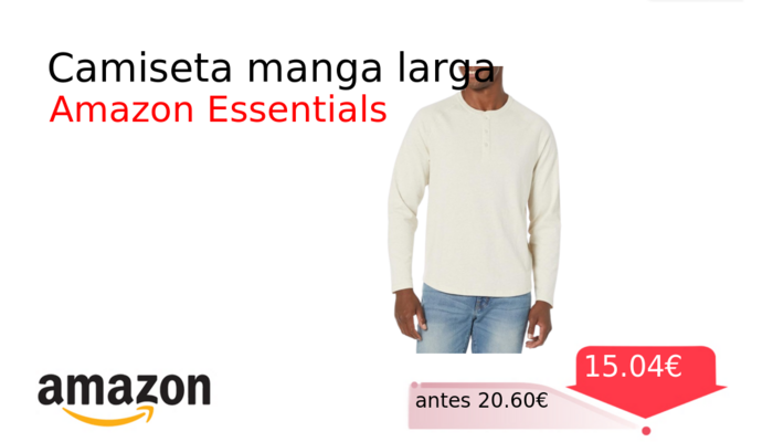 Camiseta manga larga