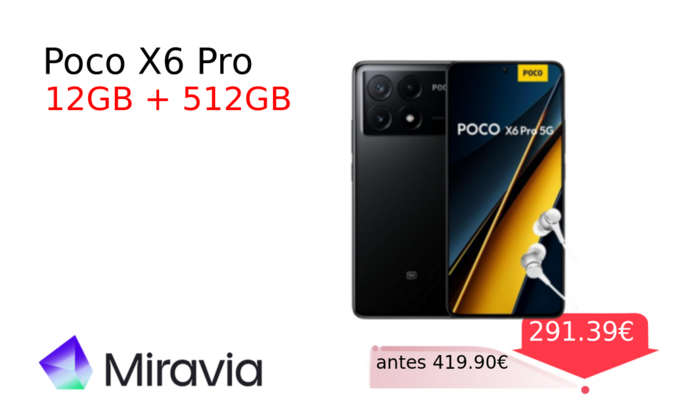 Poco X6 Pro