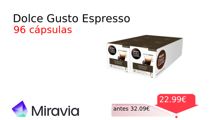 Dolce Gusto Espresso