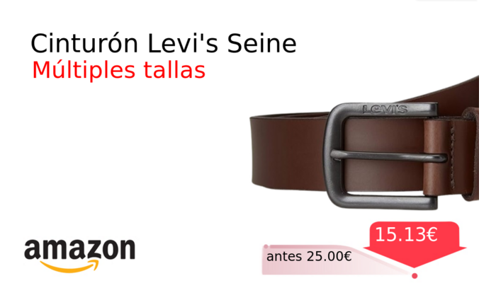 Cinturón Levi's Seine