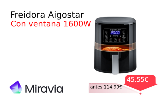 Freidora Aigostar