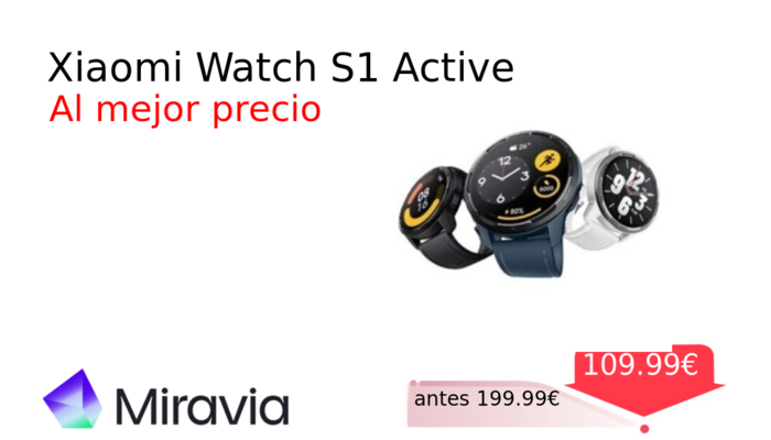 Xiaomi Watch S1 Active