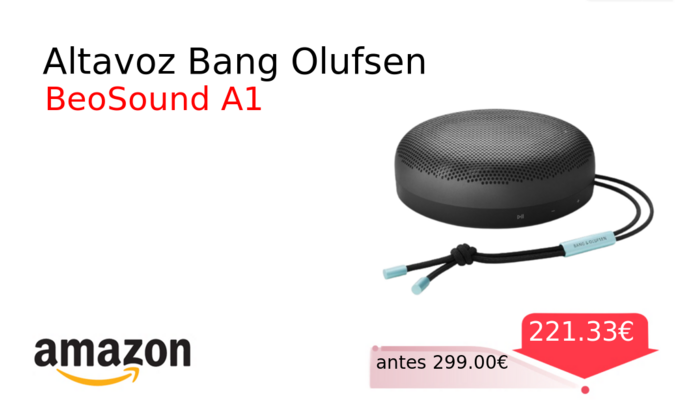 Altavoz Bang Olufsen