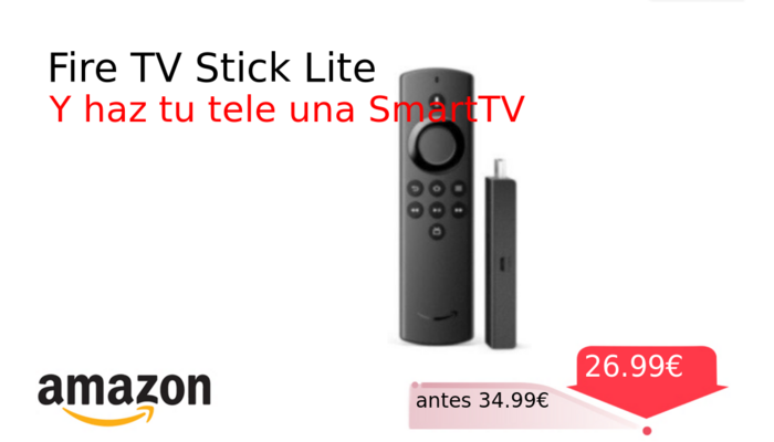 Fire TV Stick Lite