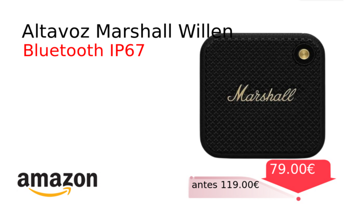 Altavoz Marshall Willen