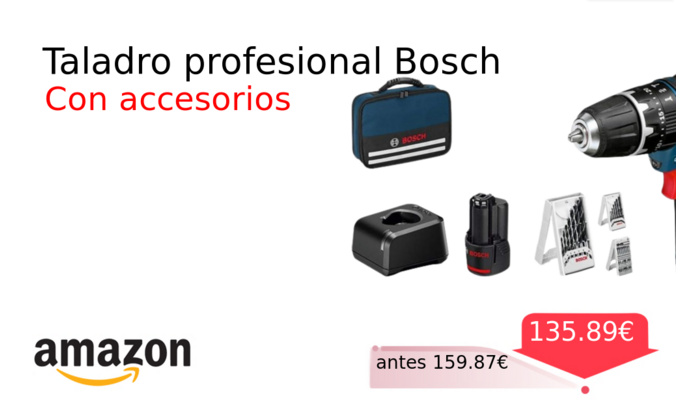 Taladro profesional Bosch