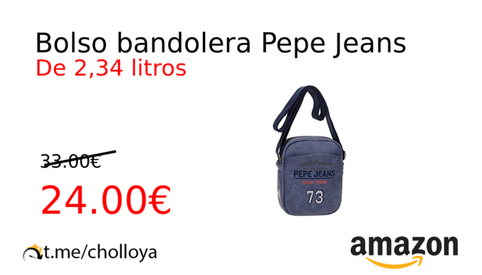 Bolso bandolera Pepe Jeans