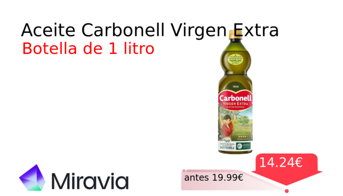 Aceite Carbonell Virgen Extra