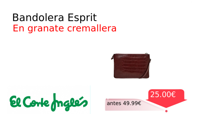 Bandolera Esprit