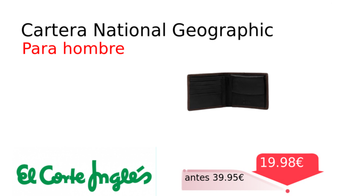 Cartera National Geographic