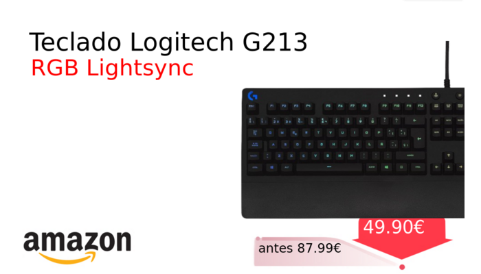 Teclado Logitech G213