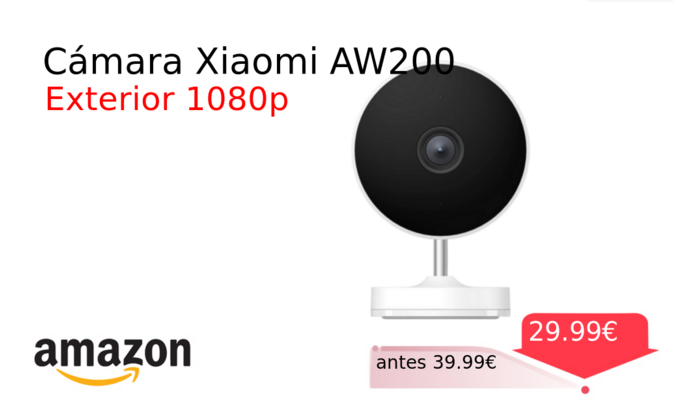 Cámara Xiaomi AW200