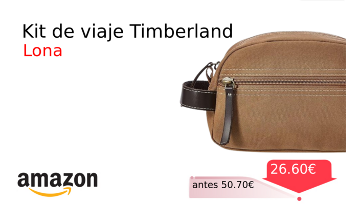 Kit de viaje Timberland