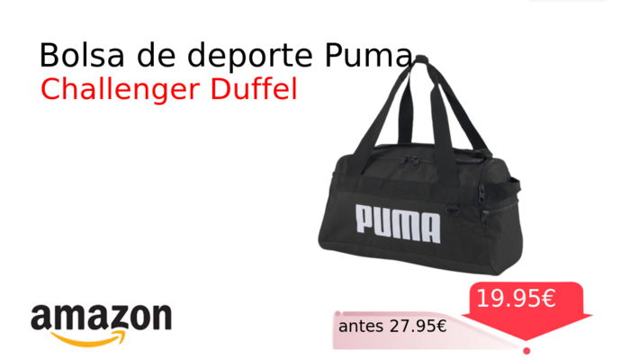 Bolsa de deporte Puma