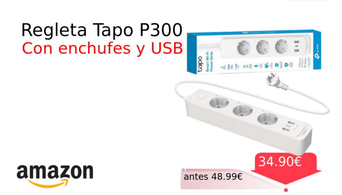 Regleta Tapo P300