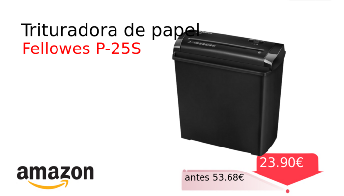 Trituradora de papel