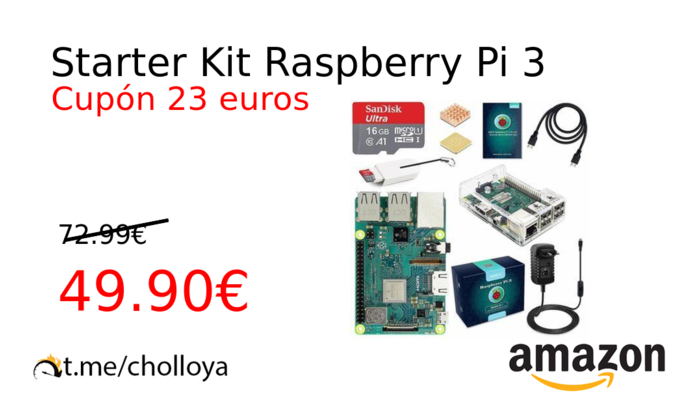 Starter Kit Raspberry Pi 3 