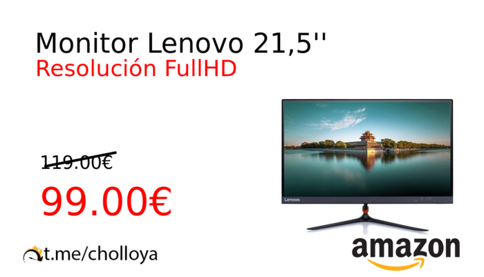 Monitor Lenovo 21,5''