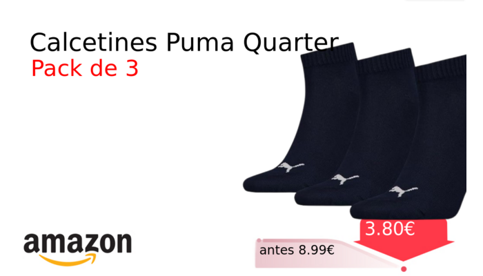 Calcetines Puma Quarter