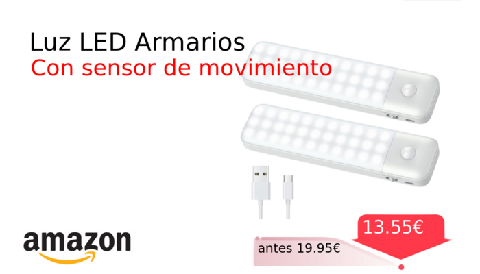 Luz LED Armarios