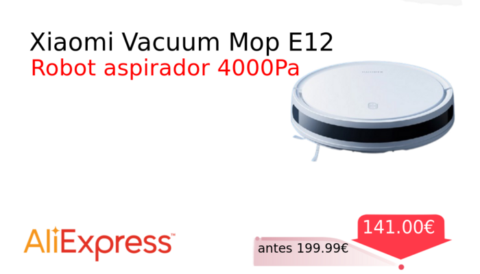 Xiaomi Vacuum Mop E12