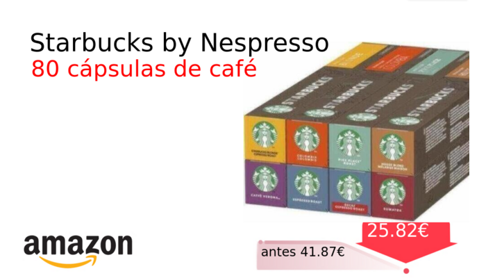 Starbucks by Nespresso