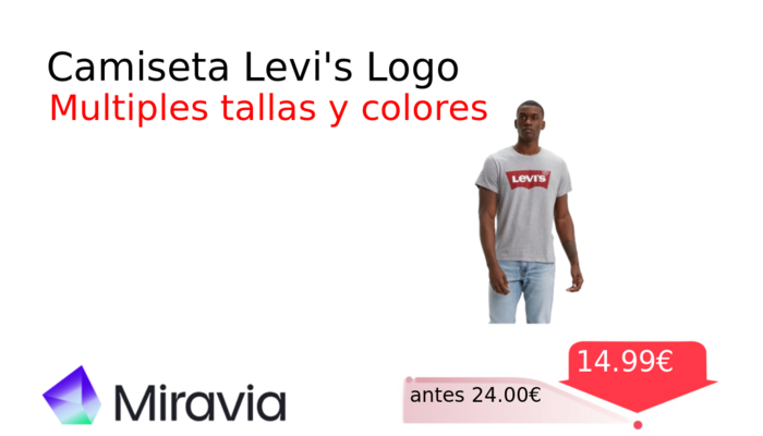 Camiseta Levi's Logo