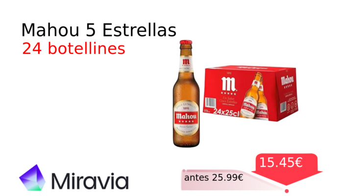 Mahou 5 Estrellas