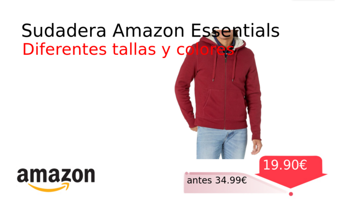 Sudadera Amazon Essentials