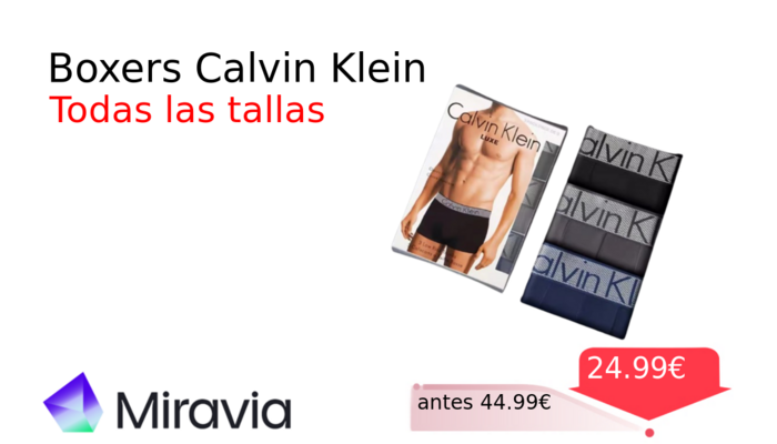 Boxers Calvin Klein