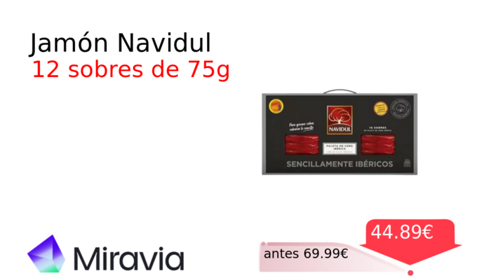 Jamón Navidul