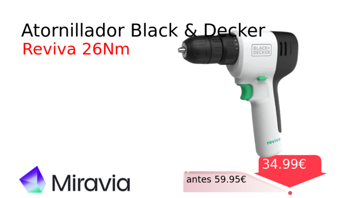 Atornillador Black & Decker