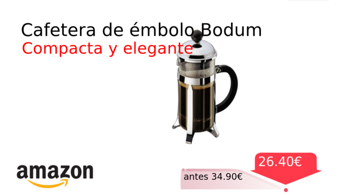 Cafetera de émbolo Bodum