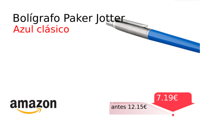 Bolígrafo Paker Jotter