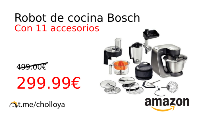 Robot de cocina Bosch