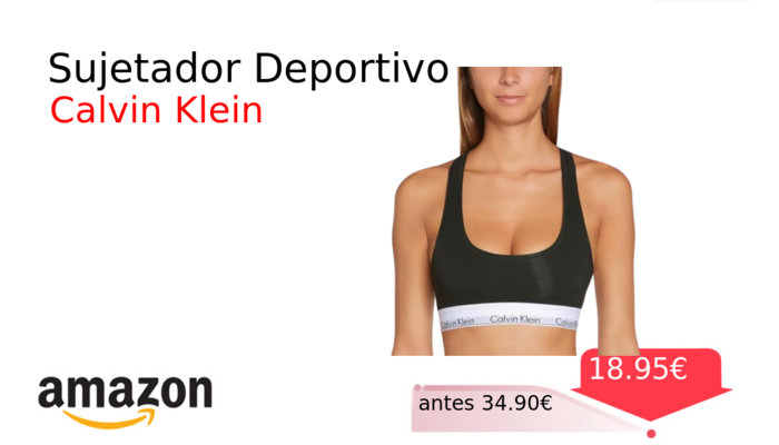 Sujetador Deportivo