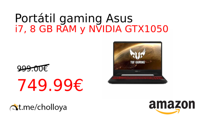 Portátil gaming Asus