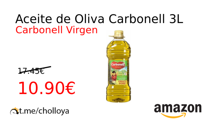 Aceite de Oliva Carbonell 3L