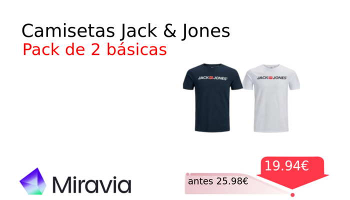 Camisetas Jack & Jones