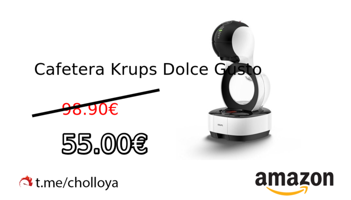 Cafetera Krups Dolce Gusto