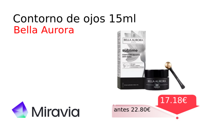 Contorno de ojos 15ml