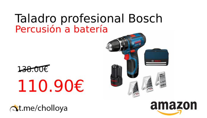 Taladro profesional Bosch