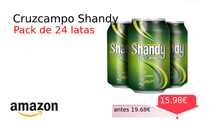 Cruzcampo Shandy