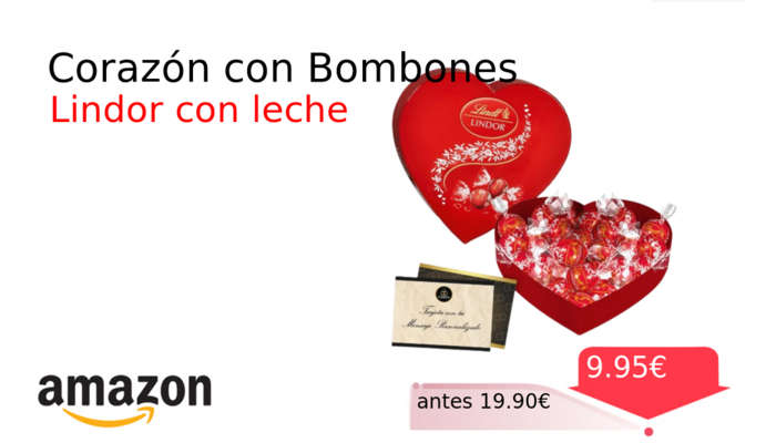 Corazón con Bombones