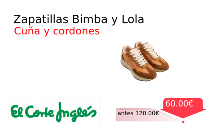 Zapatillas Bimba y Lola