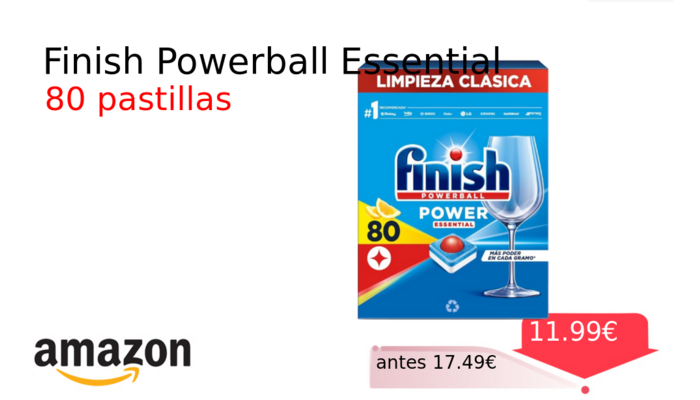 Finish Powerball Essential