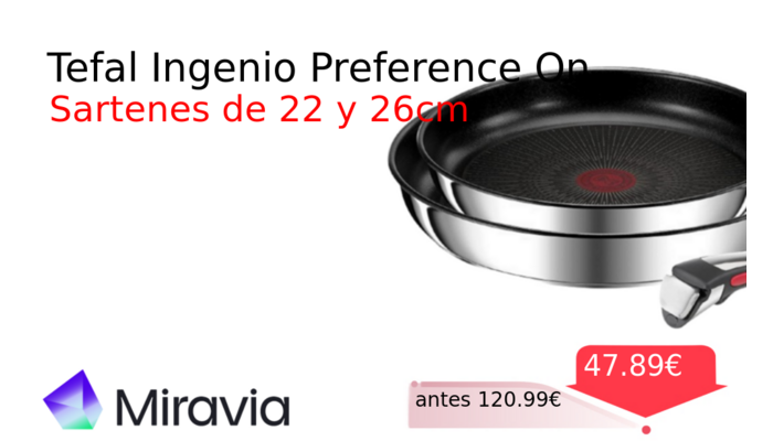 Tefal Ingenio Preference On