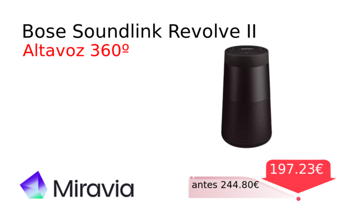 Bose Soundlink Revolve II