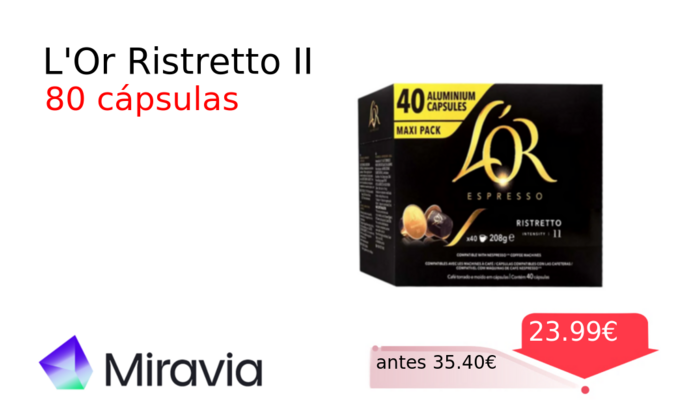 L'Or Ristretto II