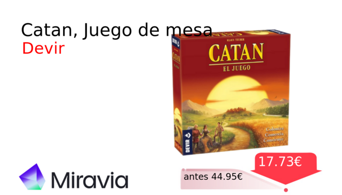 Catan, Juego de mesa